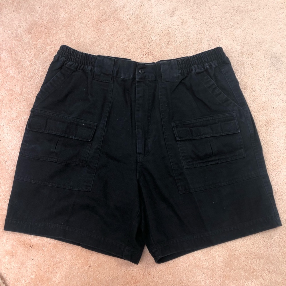 TWO PAIRS of men’s black Mountan Ridge shorts